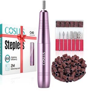 COSLUS Electric Nail Drill File Professional